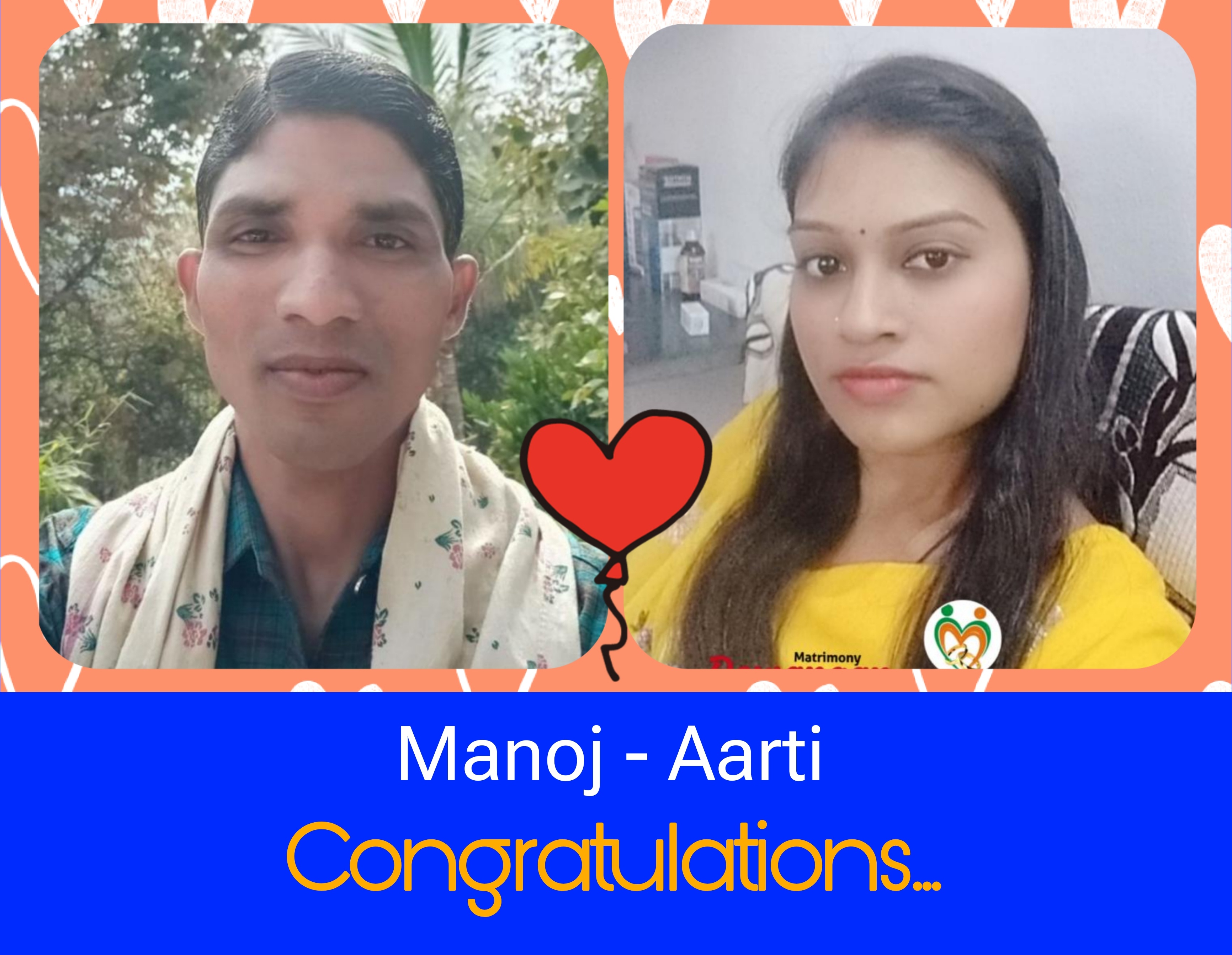 Manoj and Aarti